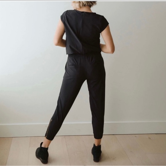 Albion Fit Black Jumpsuit. Size XXS. EUC. - Picture 4 of 11